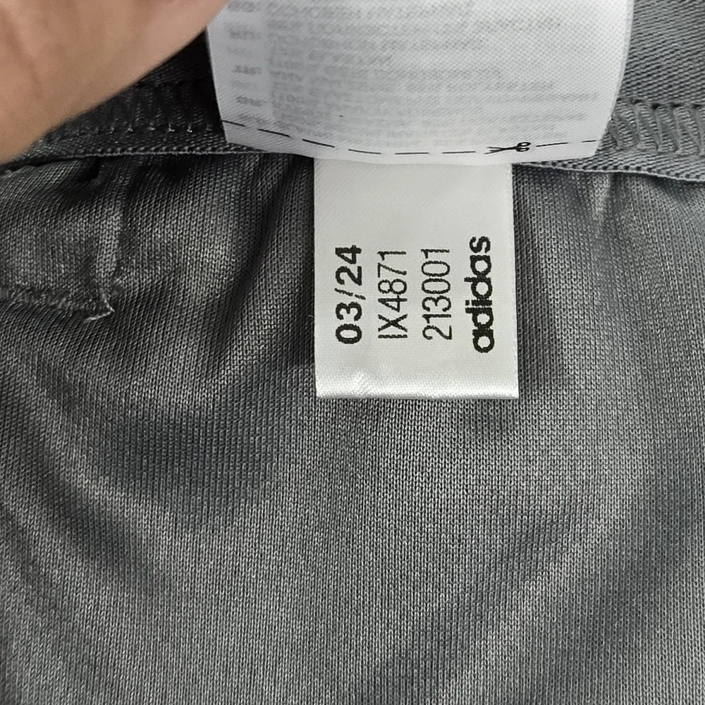Adidas Men Activewear Pants XL Gray Track Pants Training Sideline Woven READ